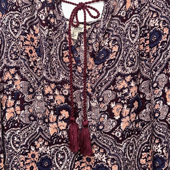 Lucky brand, blouse size large S/S - Picture 4 of 12
